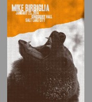 Mike Birbiglia: Salt Lake City Show Poster, 2014 Quinine